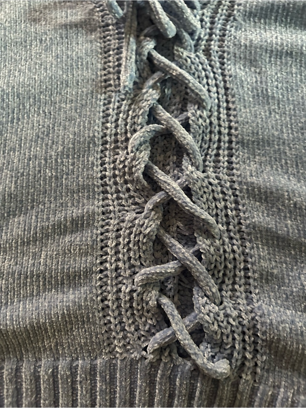 🩵Women’s Lace-Up Cable Knit Sweater🩵